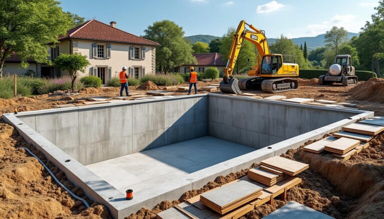 découvrez tout ce qu'il faut savoir sur la construction d'une piscine en dur en france. du choix des matériaux aux étapes de construction, guide complet pour réaliser le projet de vos rêves.